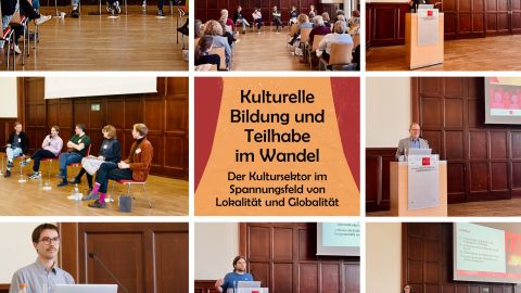 Collage mit Fotos von Vortragenden auf dem Symposium